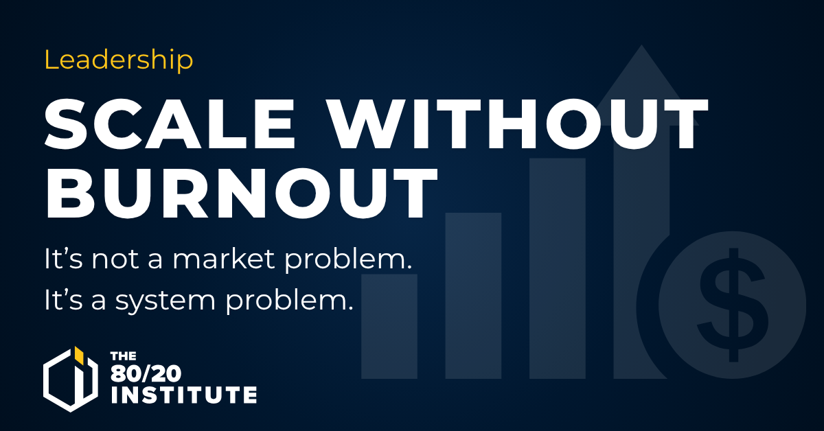 How to Scale a $10M Company to $50M Without Burning Out