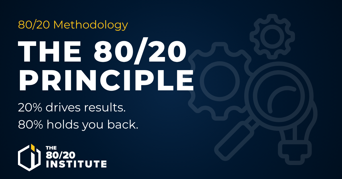 What Is the 80 20 Principle in Business