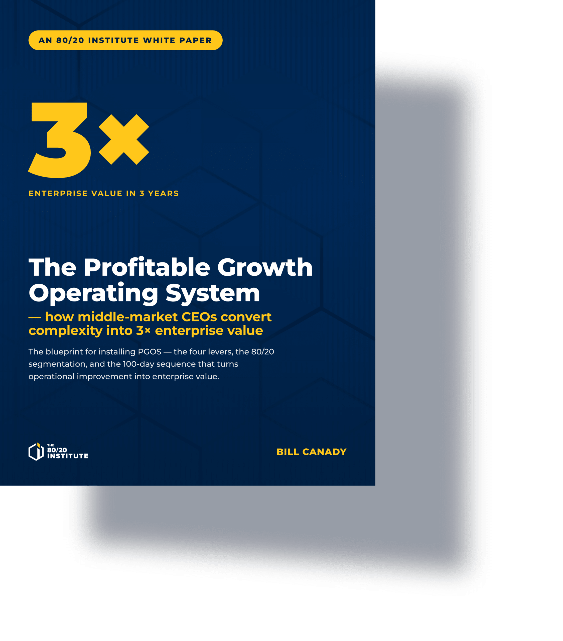 The PGOS Value-Creation Blueprint cover