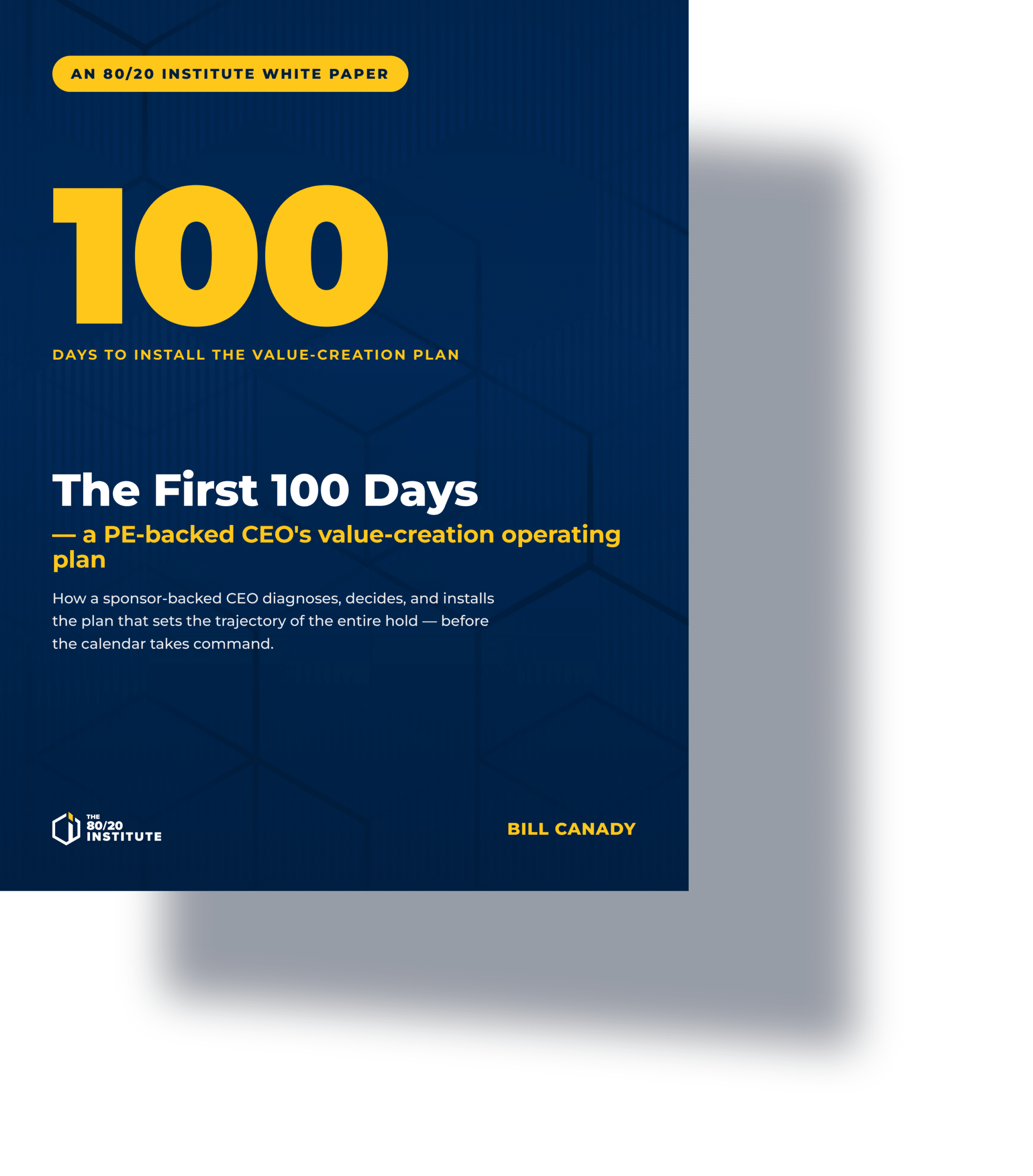 The PE-Backed CEO’s First 100 Days cover